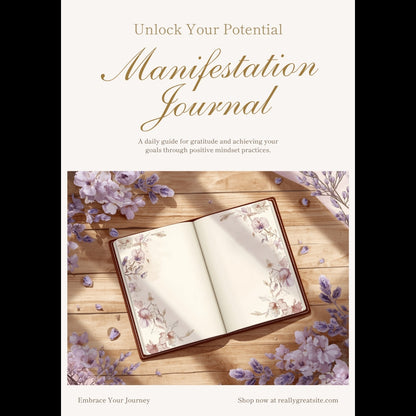 Manifestation Journal — Daily Gratitude & Goal Manifestation